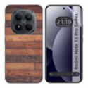 Funda Silicona para Xiaomi Redmi Note 15 Pro 5G diseño Madera 03 Dibujos