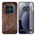 Funda Silicona para Xiaomi Redmi Note 15 Pro 5G diseño Madera 06 Dibujos