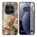 Funda Silicona para Xiaomi Redmi Note 15 Pro 5G diseño Madera 08 Dibujos