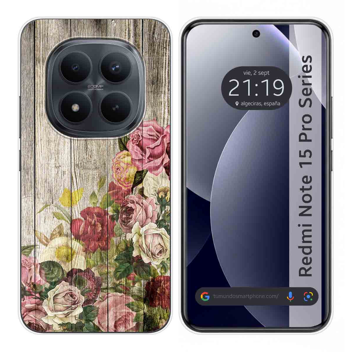 Funda Silicona para Xiaomi Redmi Note 15 Pro 5G...