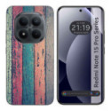 Funda Silicona para Xiaomi Redmi Note 15 Pro 5G diseño Madera 10 Dibujos