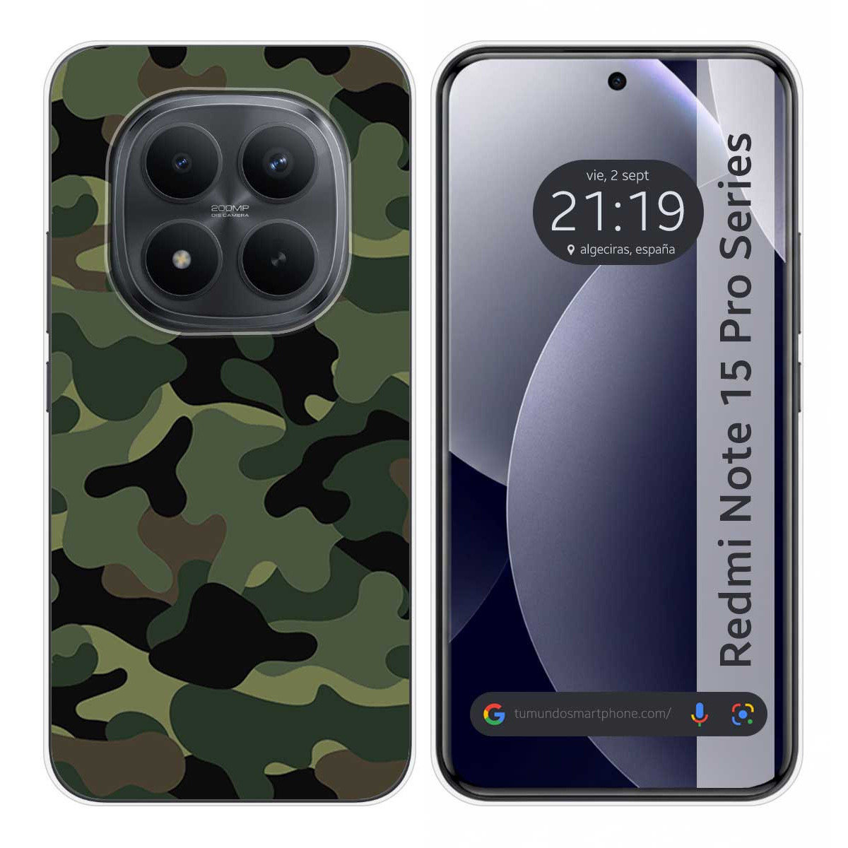 Funda Silicona para Xiaomi Redmi Note 15 Pro 5G...
