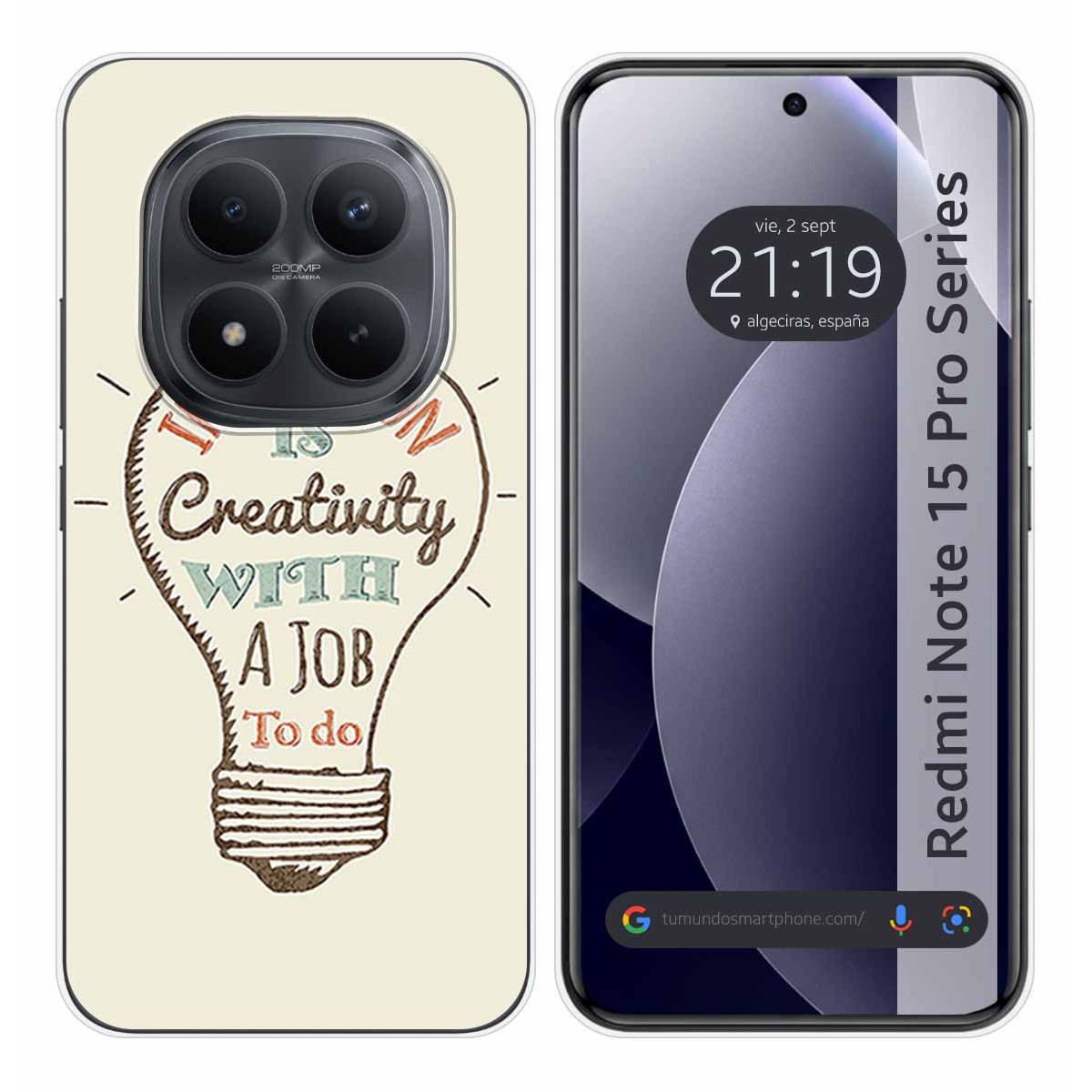 Funda Silicona para Xiaomi Redmi Note 15 Pro 5G...