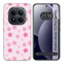 Funda Silicona para Xiaomi Redmi Note 15 Pro 5G diseño Flores Dibujos