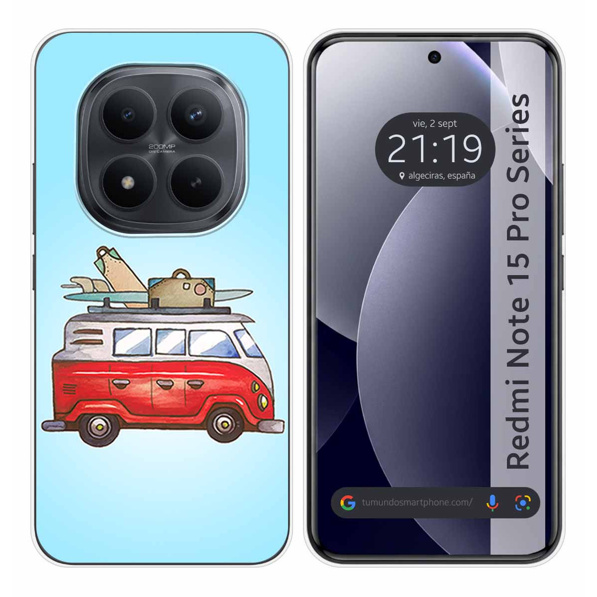 Funda Silicona para Xiaomi Redmi Note 15 Pro 5G...