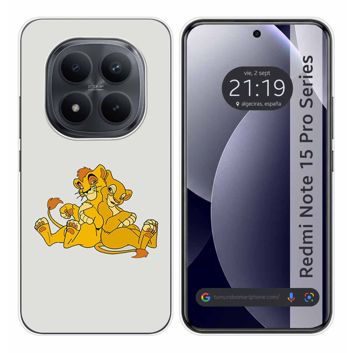 Funda Silicona para Xiaomi Redmi Note 15 Pro 5G...