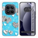 Funda Silicona para Xiaomi Redmi Note 15 Pro 5G diseño Mariposas Dibujos