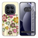 Funda Silicona para Xiaomi Redmi Note 15 Pro 5G diseño Primavera En Flor Dibujos