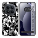 Funda Silicona para Xiaomi Redmi Note 15 Pro 5G diseño Snow Camuflaje Dibujos