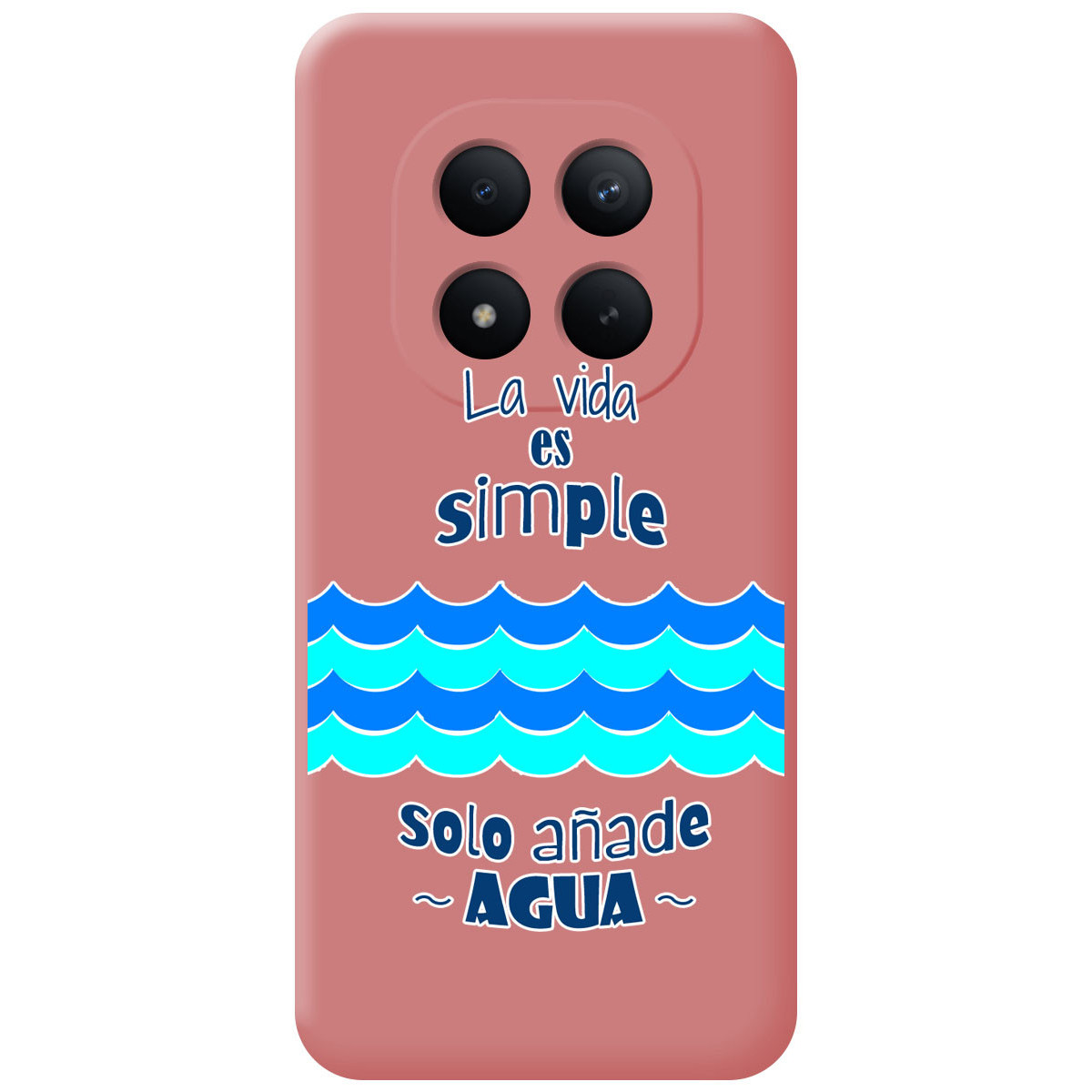 Funda Silicona Líquida Rosa para Xiaomi Redmi...