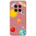 Funda Silicona Líquida Rosa para Xiaomi Redmi Note 15 Pro 5G diseño Espacio Dibujos