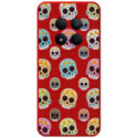 Funda Silicona Líquida Roja para Xiaomi Redmi Note 15 Pro 5G diseño Catrina Dibujos