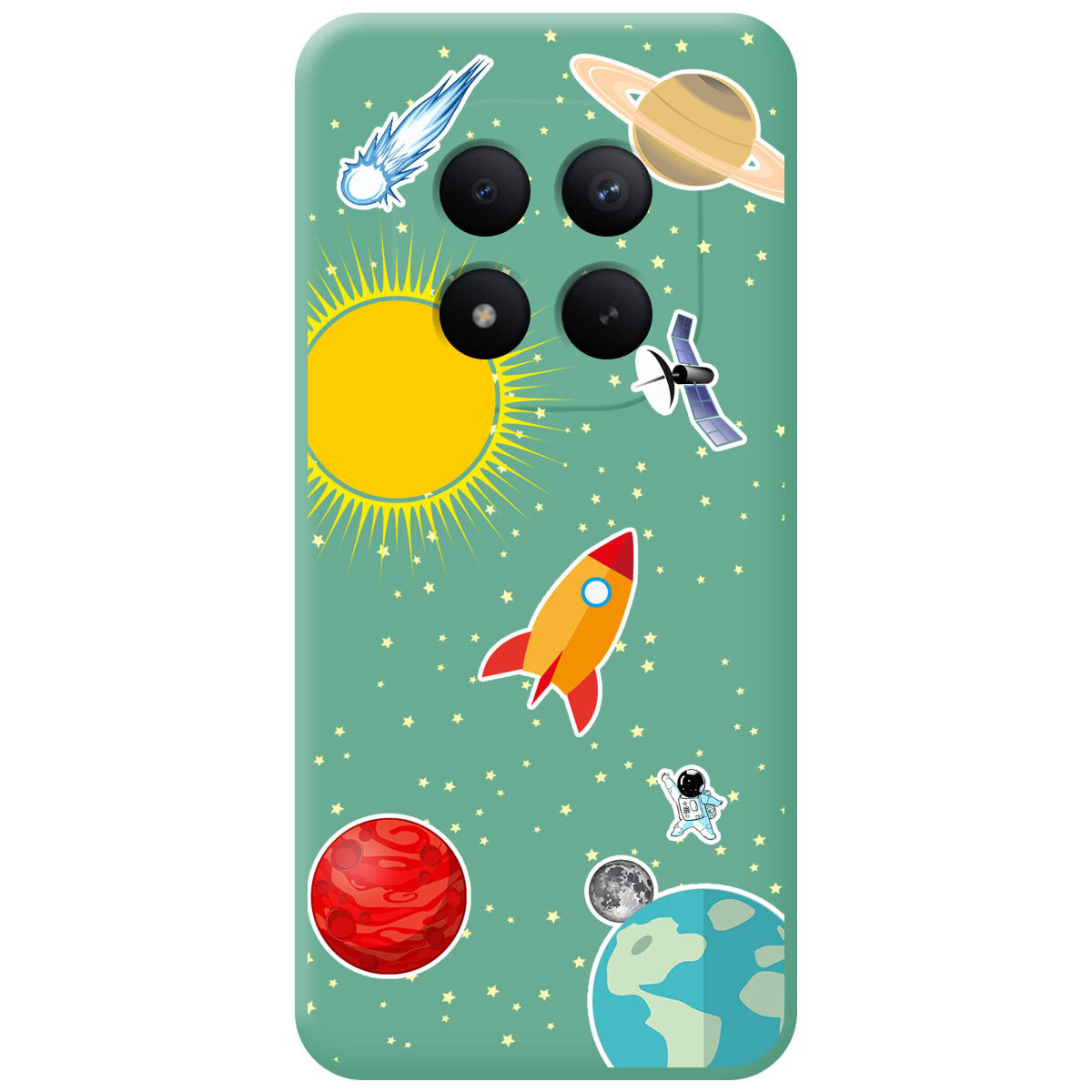Funda Silicona Líquida Verde para Xiaomi Redmi...