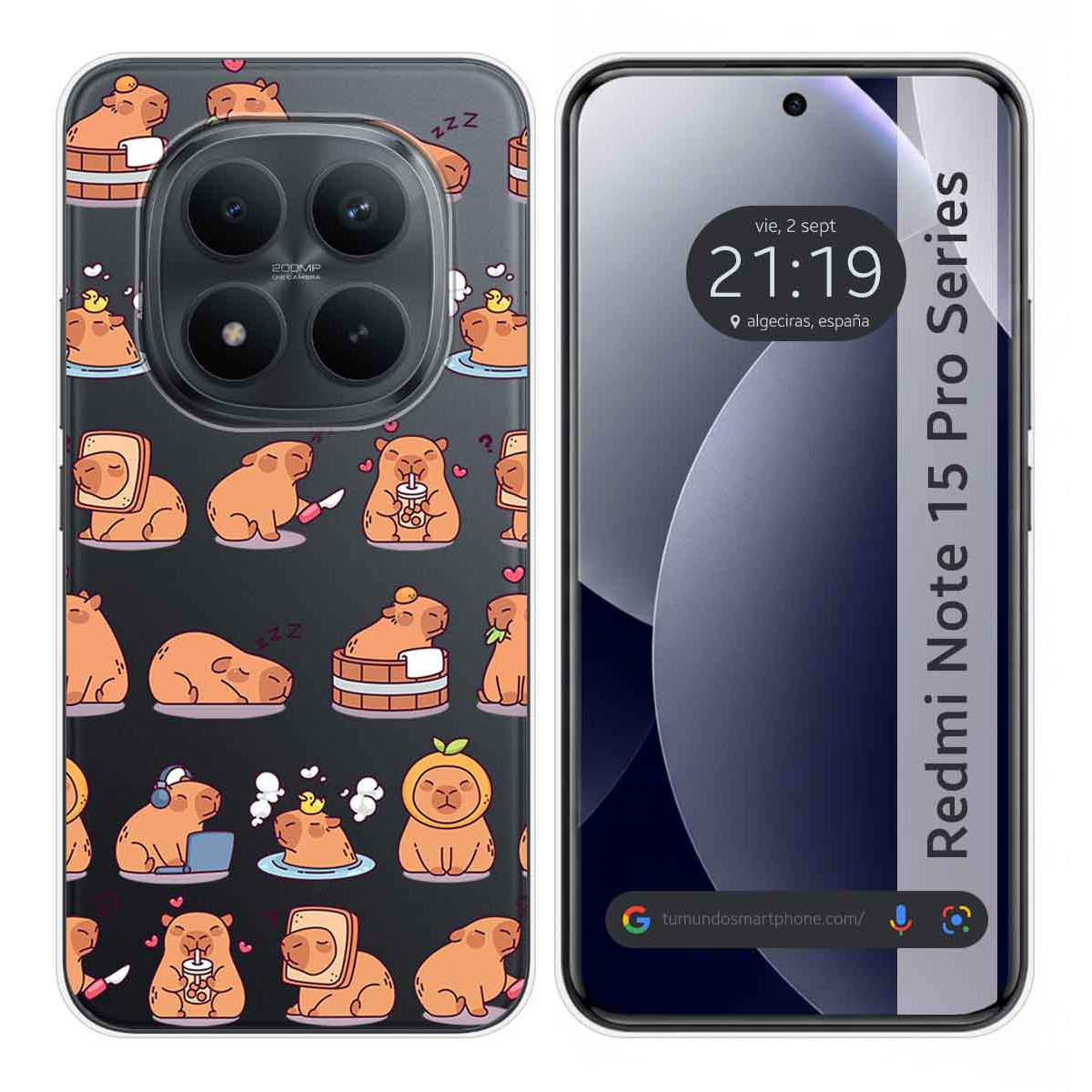 Funda Silicona Transparente para Xiaomi Redmi...