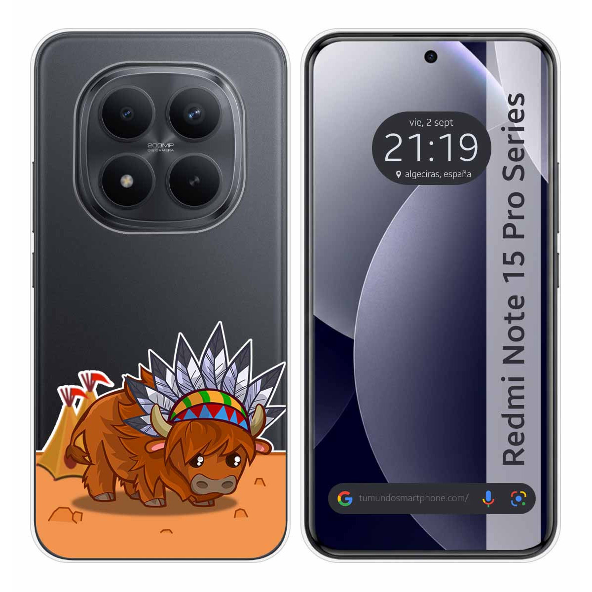 Funda Silicona Transparente para Xiaomi Redmi...