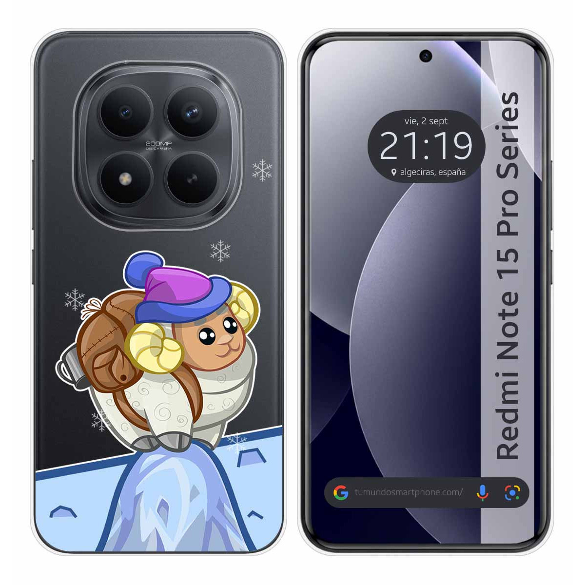 Funda Silicona Transparente para Xiaomi Redmi...