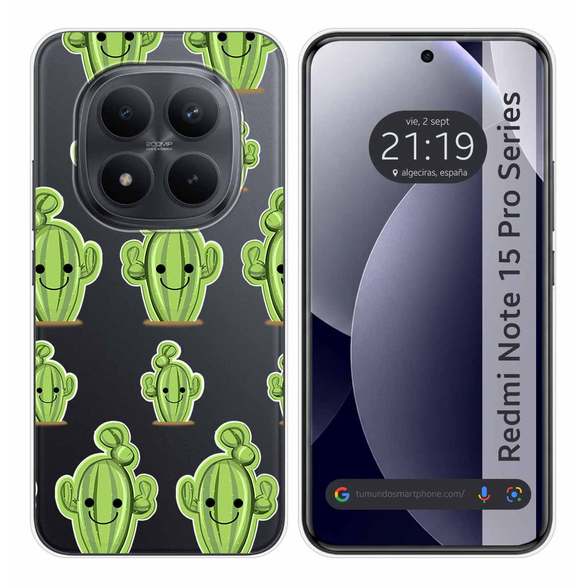 Funda Silicona Transparente para Xiaomi Redmi...