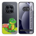Funda Silicona Transparente para Xiaomi Redmi Note 15 Pro+ Plus 5G diseño Coco Dibujos