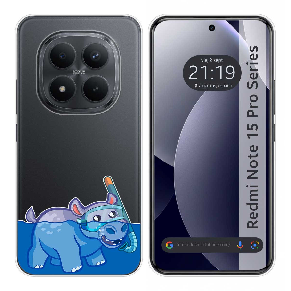 Funda Silicona Transparente para Xiaomi Redmi...