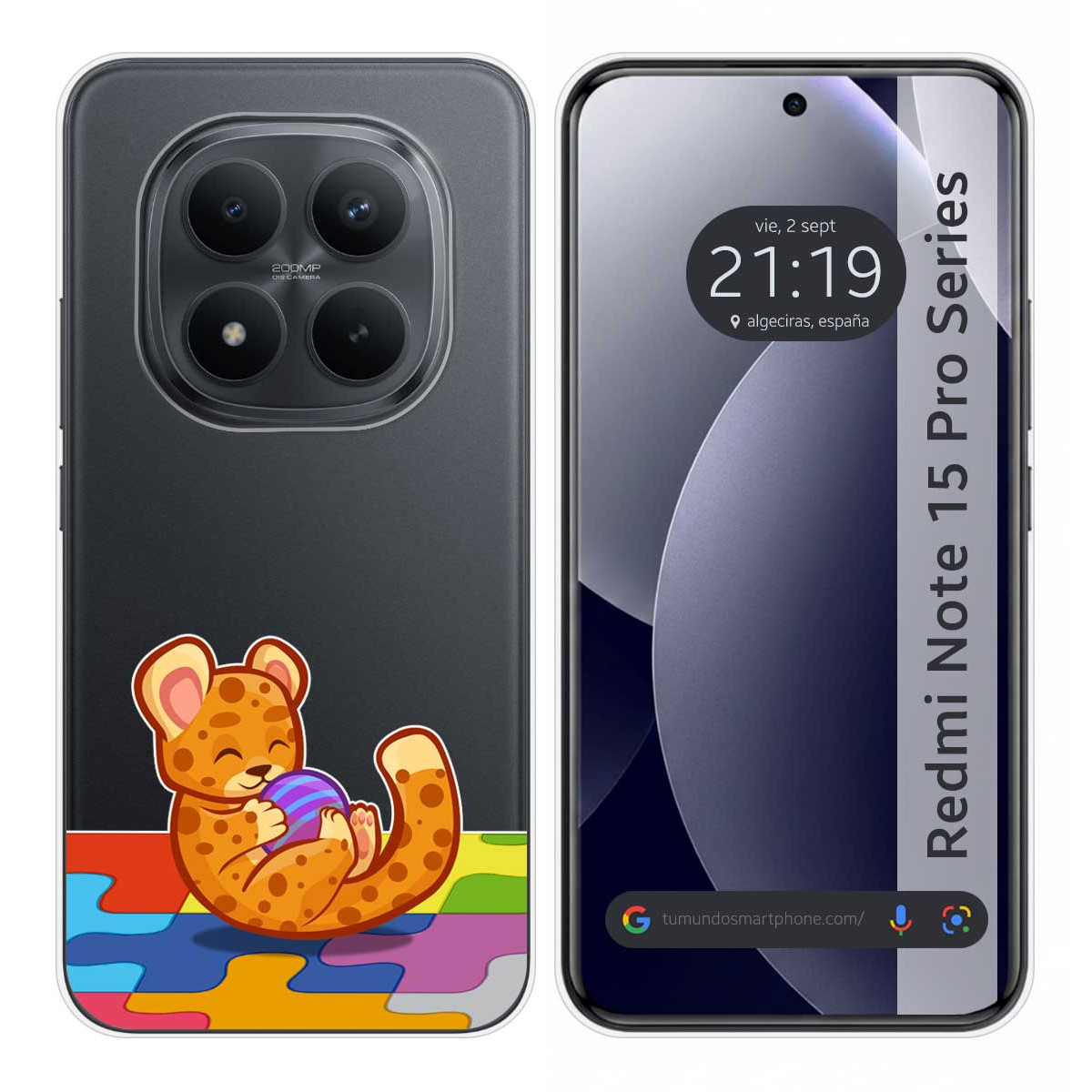 Funda Silicona Transparente para Xiaomi Redmi...