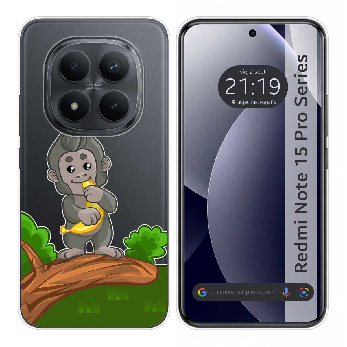 Funda Silicona Transparente para Xiaomi Redmi...