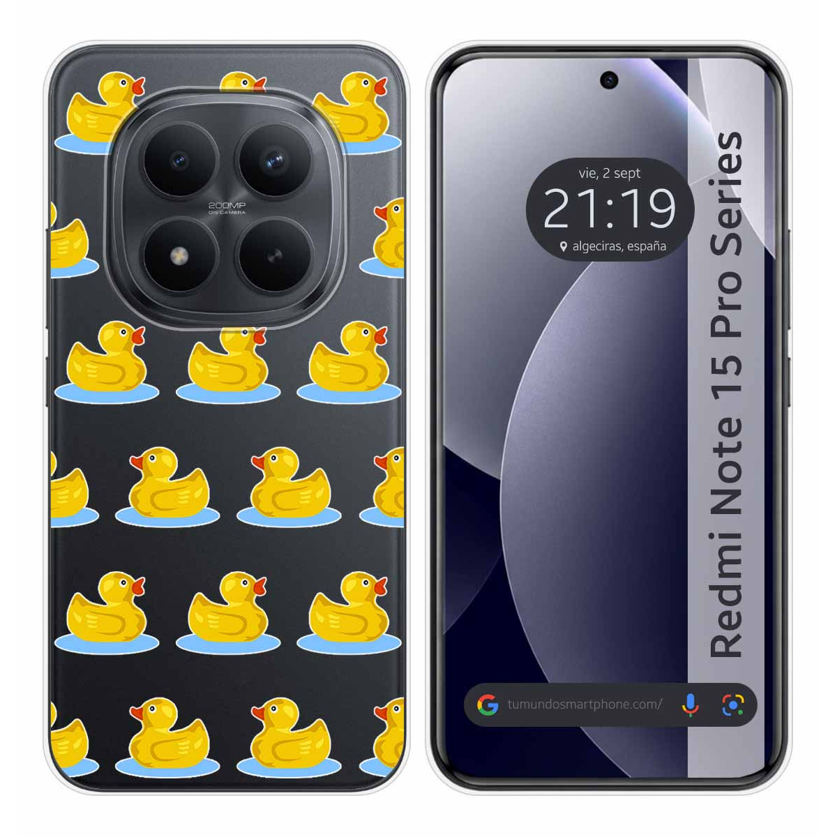 Funda Silicona Transparente para Xiaomi Redmi...