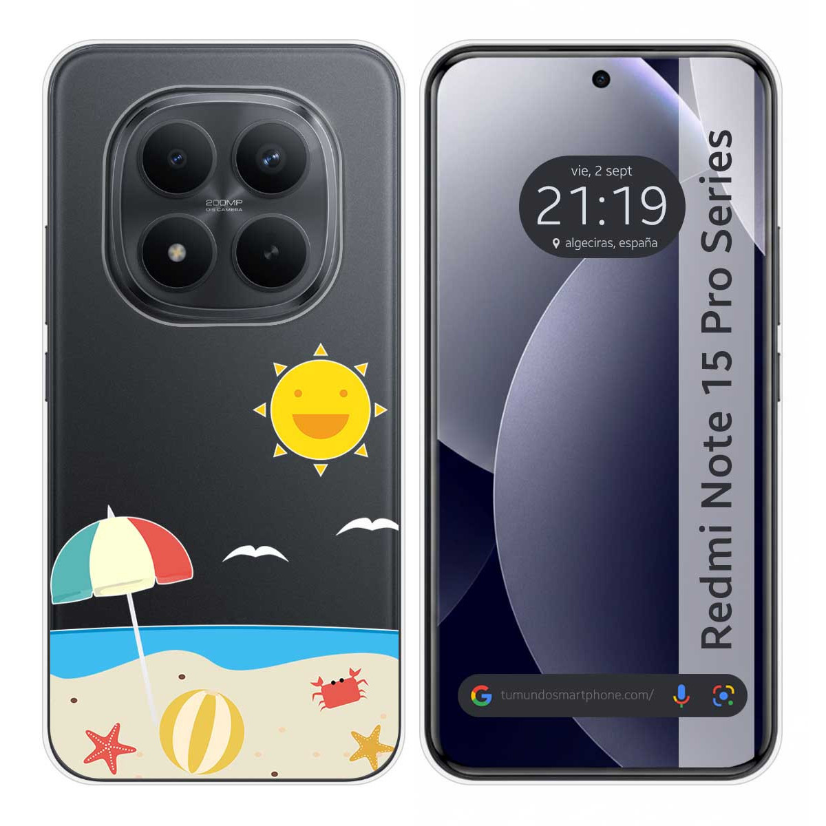 Funda Silicona Transparente para Xiaomi Redmi...