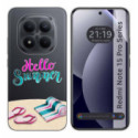 Funda Silicona Transparente para Xiaomi Redmi Note 15 Pro+ Plus 5G diseño Summer Dibujos