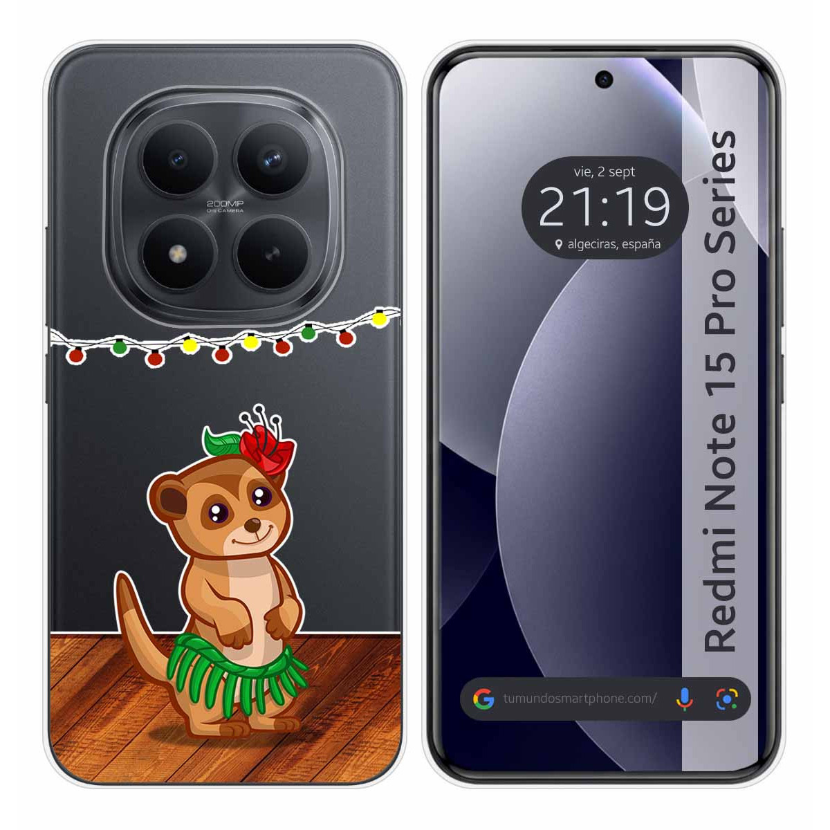 Funda Silicona Transparente para Xiaomi Redmi...