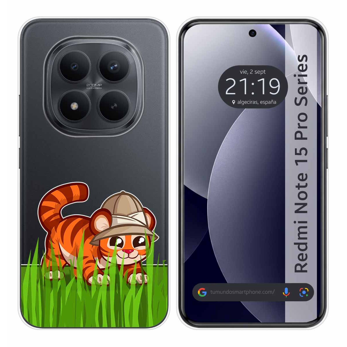 Funda Silicona Transparente para Xiaomi Redmi...