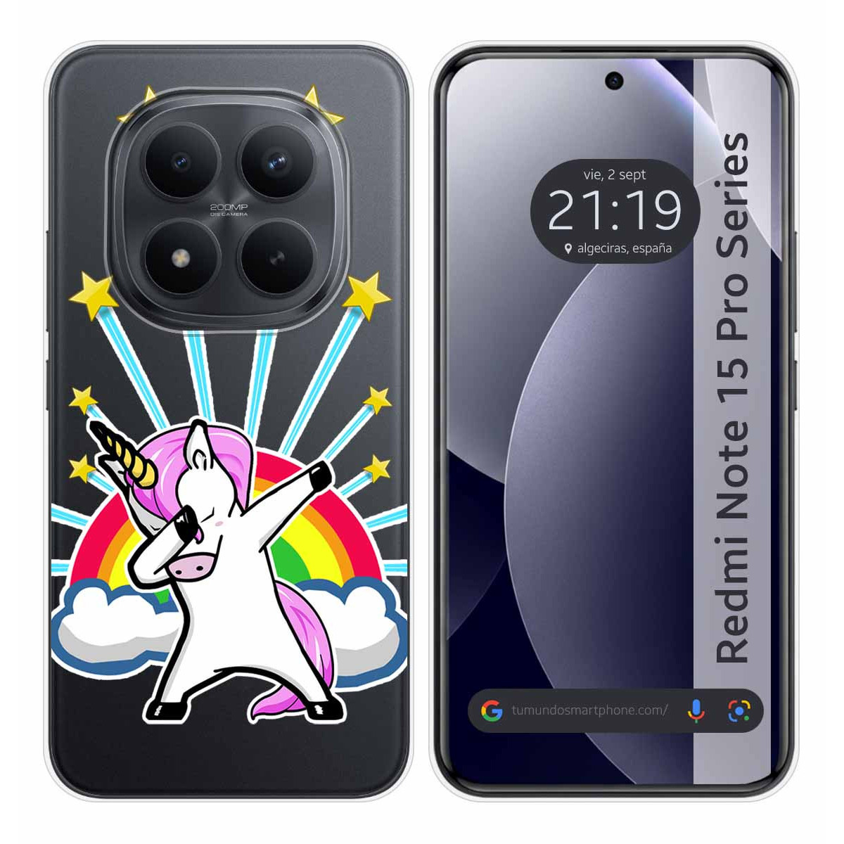 Funda Silicona Transparente para Xiaomi Redmi...