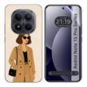 Funda Silicona para Xiaomi Redmi Note 15 Pro+ Plus 5G diseño Mujer 01 Dibujos
