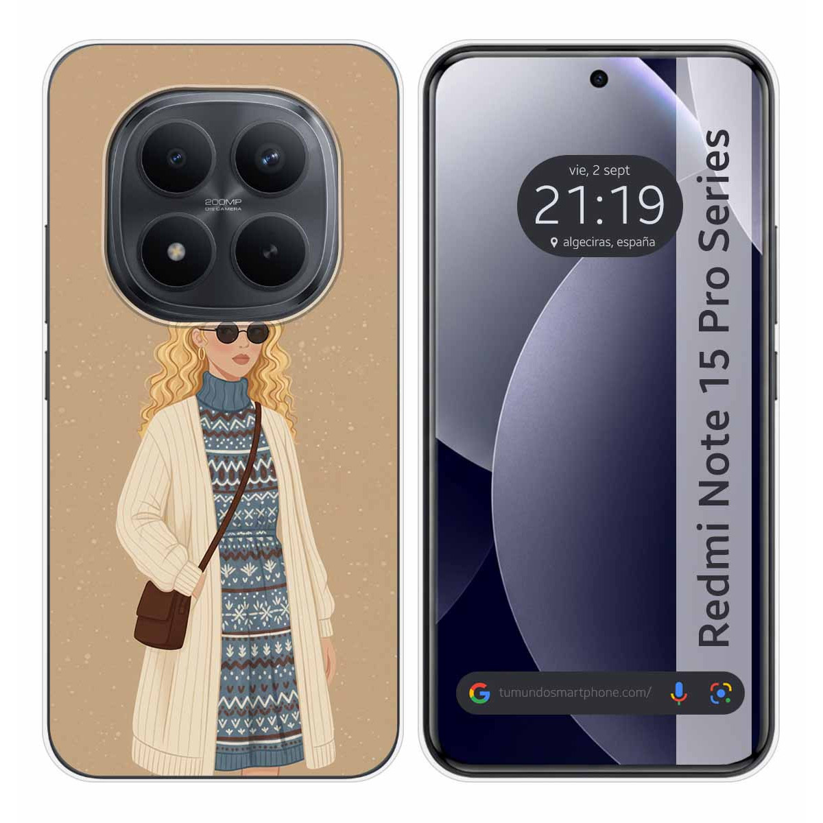 Funda Silicona para Xiaomi Redmi Note 15 Pro+...