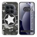 Funda Silicona para Xiaomi Redmi Note 15 Pro+ Plus 5G diseño Camuflaje 02 Dibujos