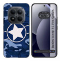 Funda Silicona para Xiaomi Redmi Note 15 Pro+ Plus 5G diseño Camuflaje 03 Dibujos