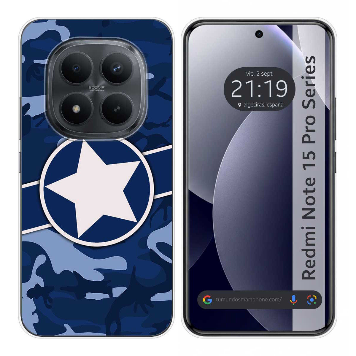 Funda Silicona para Xiaomi Redmi Note 15 Pro+...