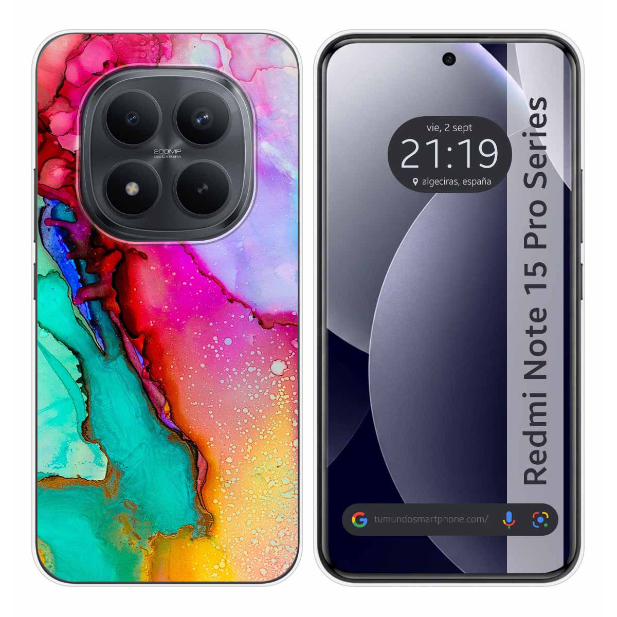 Funda Silicona para Xiaomi Redmi Note 15 Pro+...