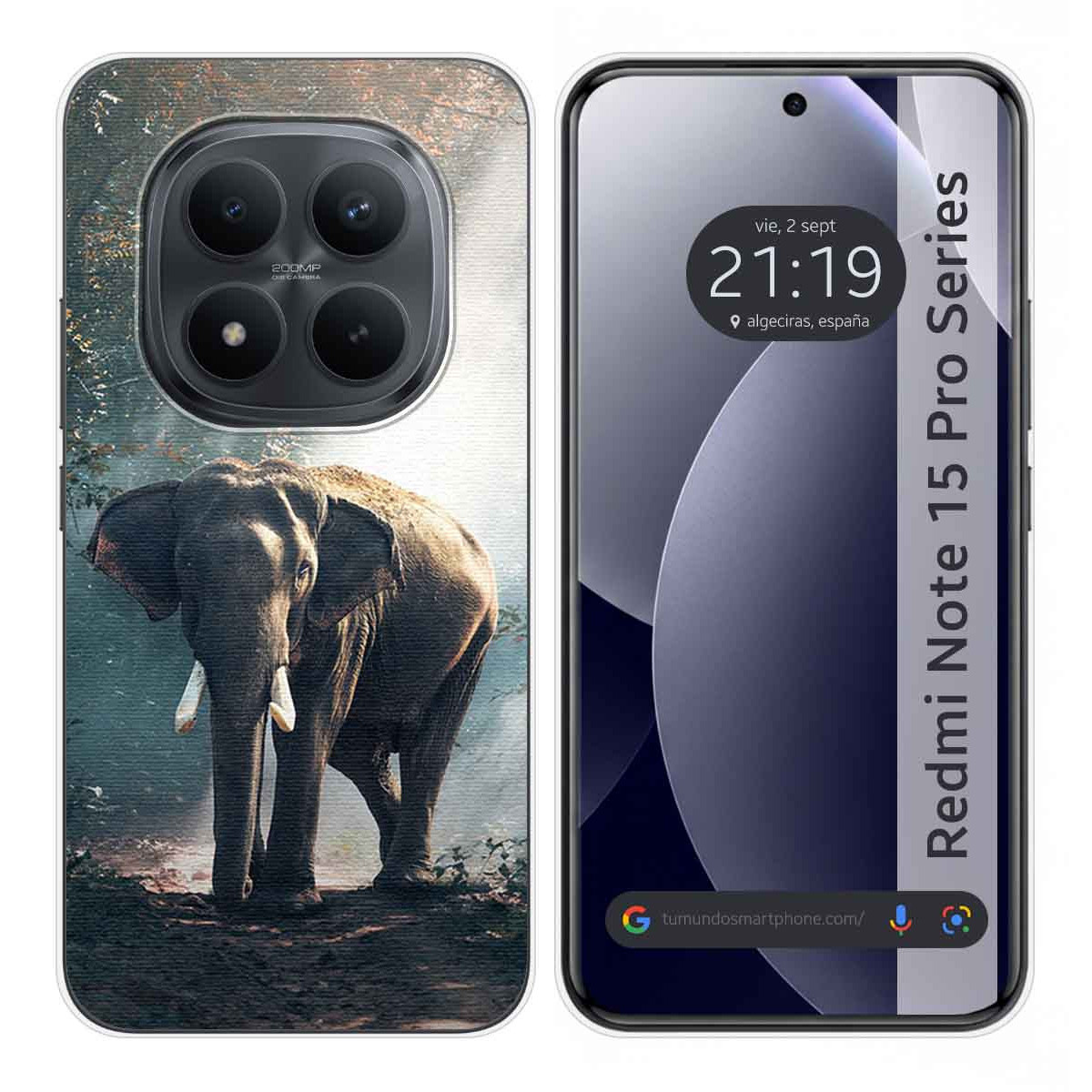 Funda Silicona para Xiaomi Redmi Note 15 Pro+...