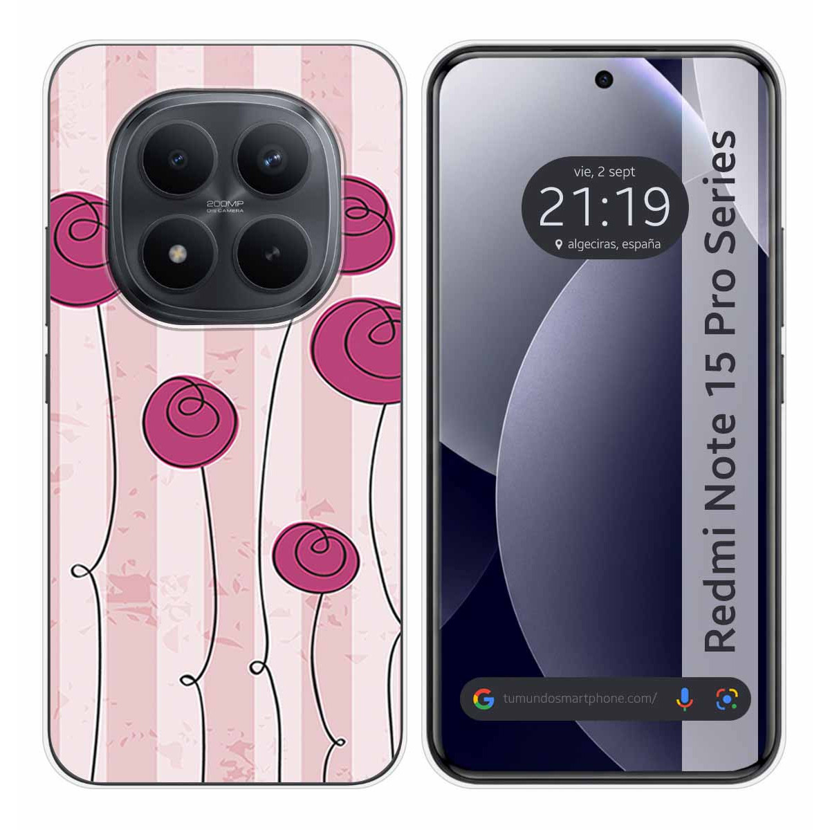 Funda Silicona para Xiaomi Redmi Note 15 Pro+...