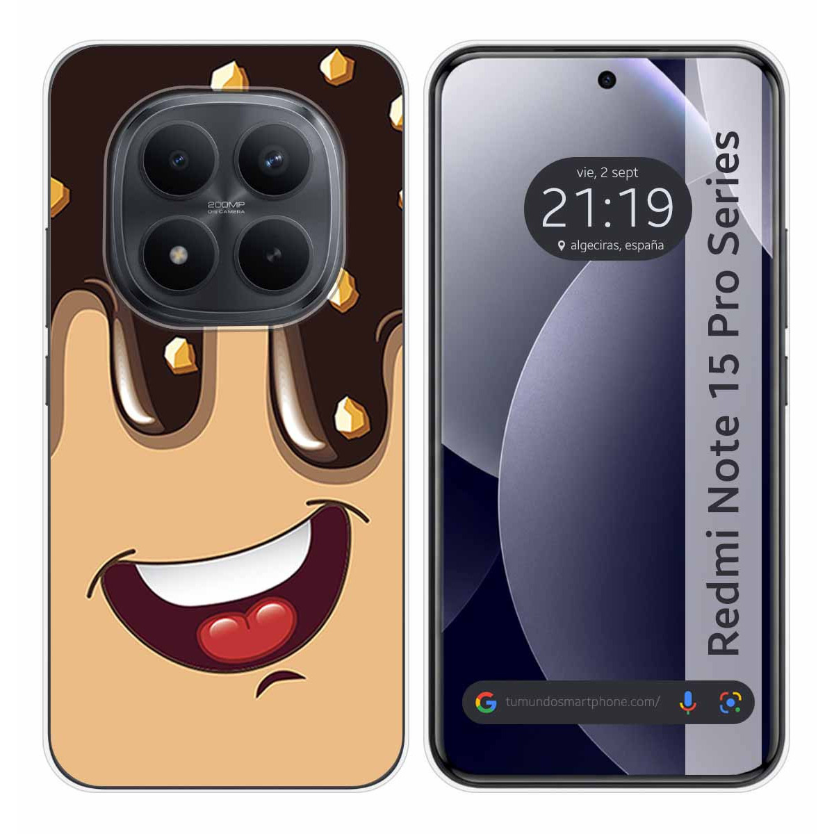 Funda Silicona para Xiaomi Redmi Note 15 Pro+...