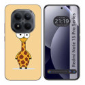 Funda Silicona para Xiaomi Redmi Note 15 Pro+ Plus 5G diseño Jirafa Dibujos