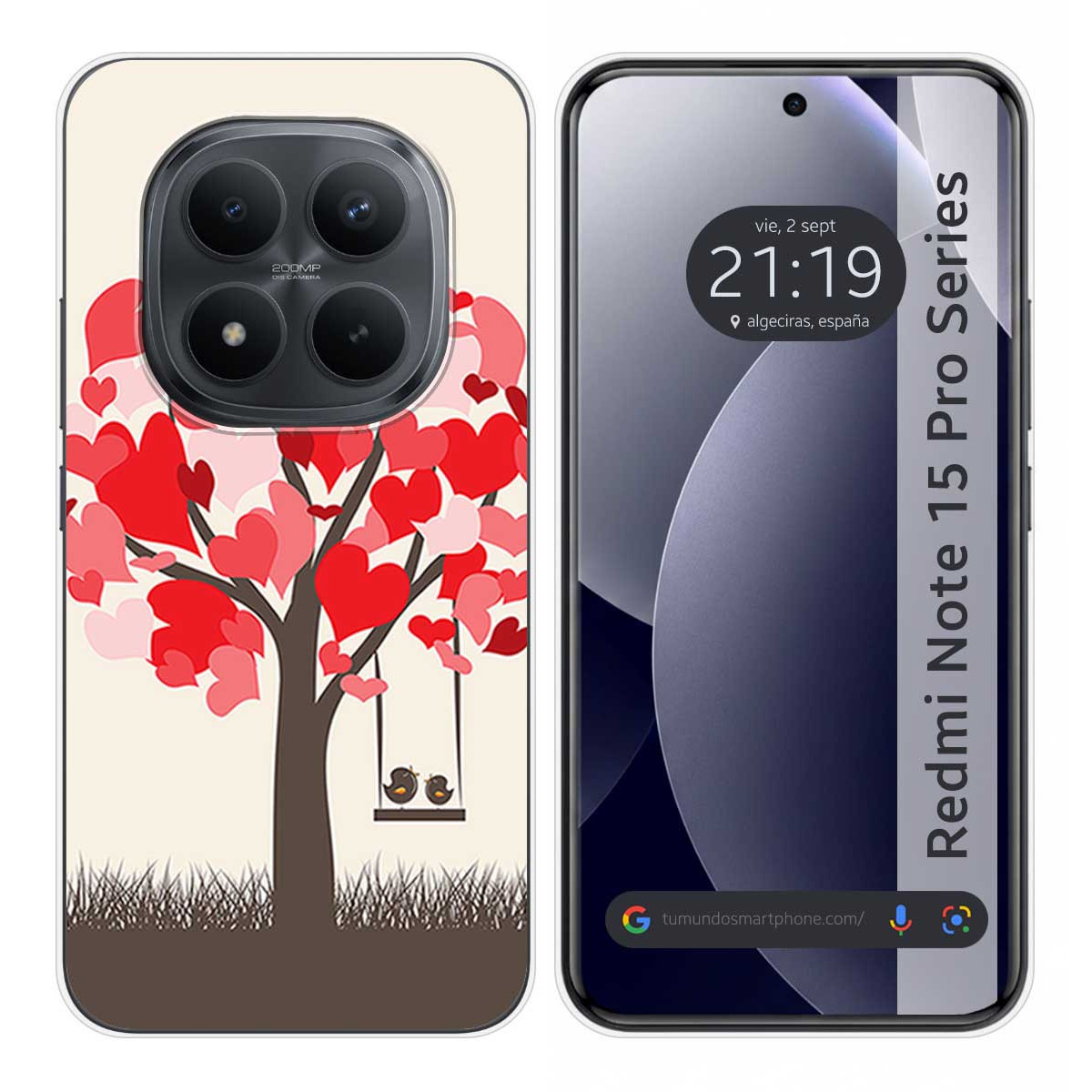 Funda Silicona para Xiaomi Redmi Note 15 Pro+...