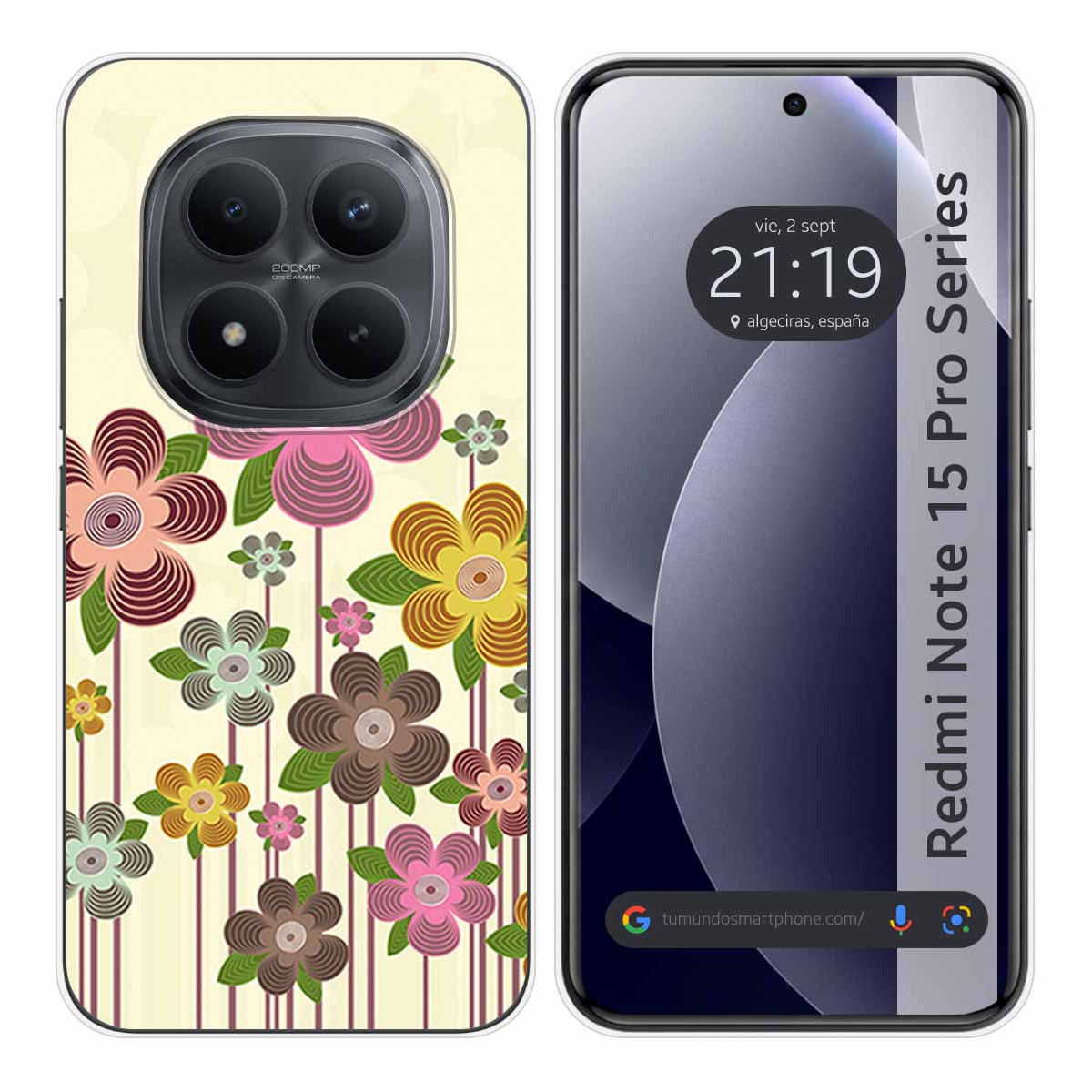 Funda Silicona para Xiaomi Redmi Note 15 Pro+...