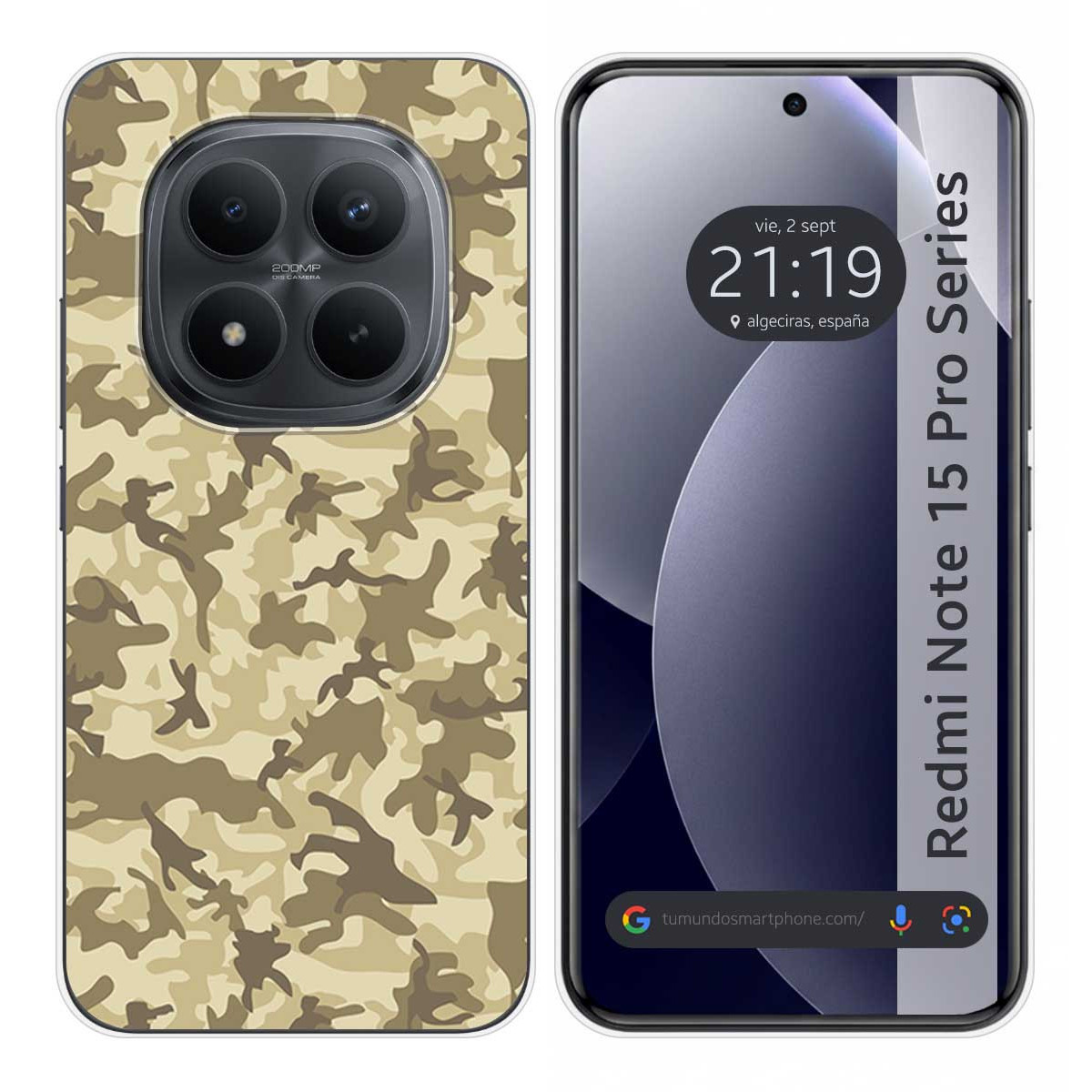 Funda Silicona para Xiaomi Redmi Note 15 Pro+...