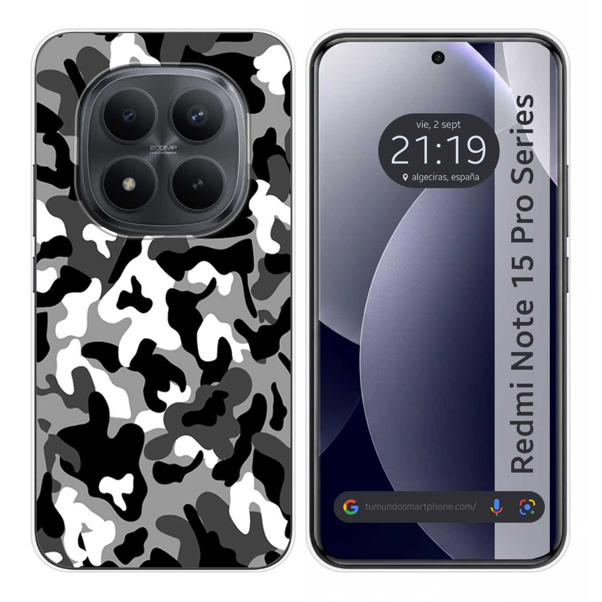Funda Silicona para Xiaomi Redmi Note 15 Pro+...