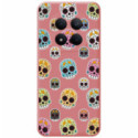 Funda Silicona Líquida Rosa para Xiaomi Redmi Note 15 Pro+ Plus 5G diseño Catrina Dibujos