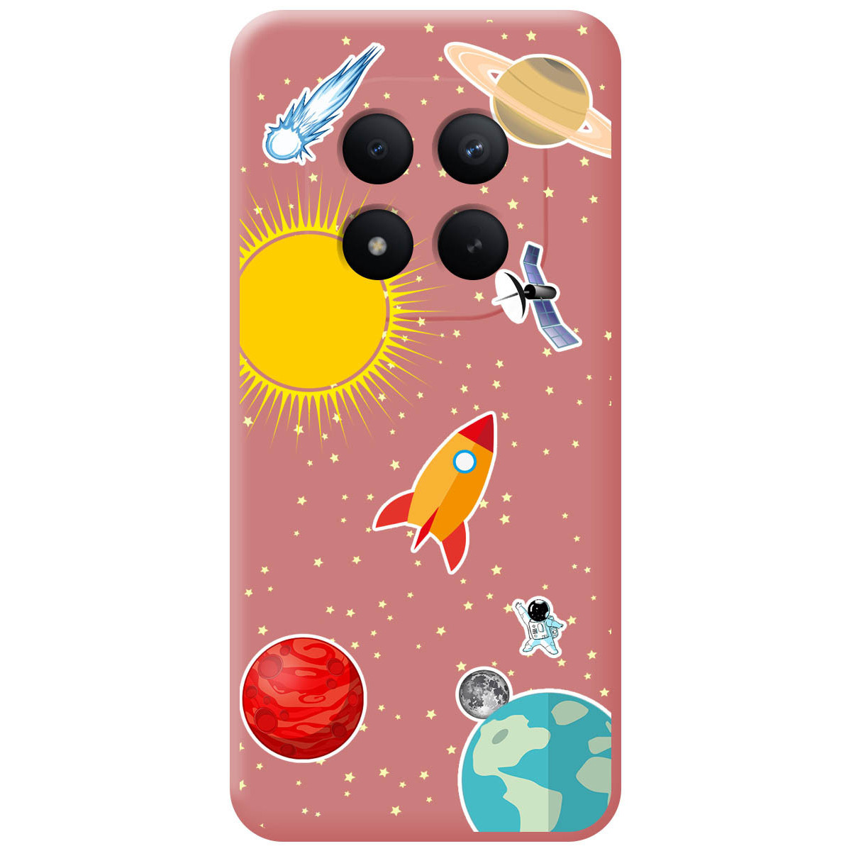 Funda Silicona Líquida Rosa para Xiaomi Redmi...