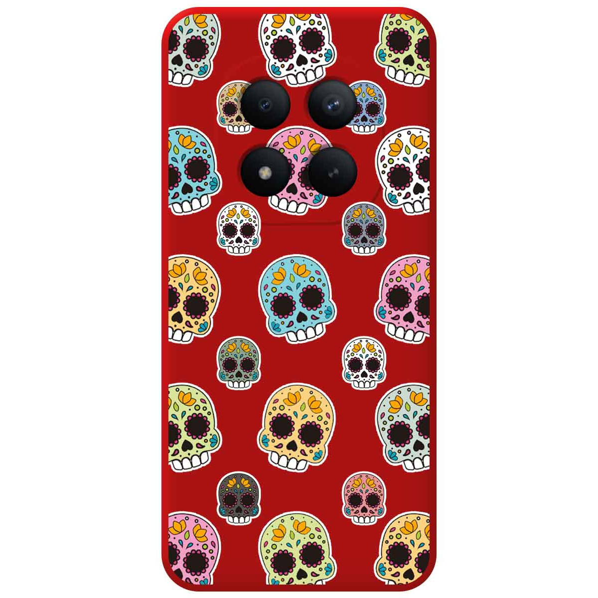 Funda Silicona Líquida Roja para Xiaomi Redmi...