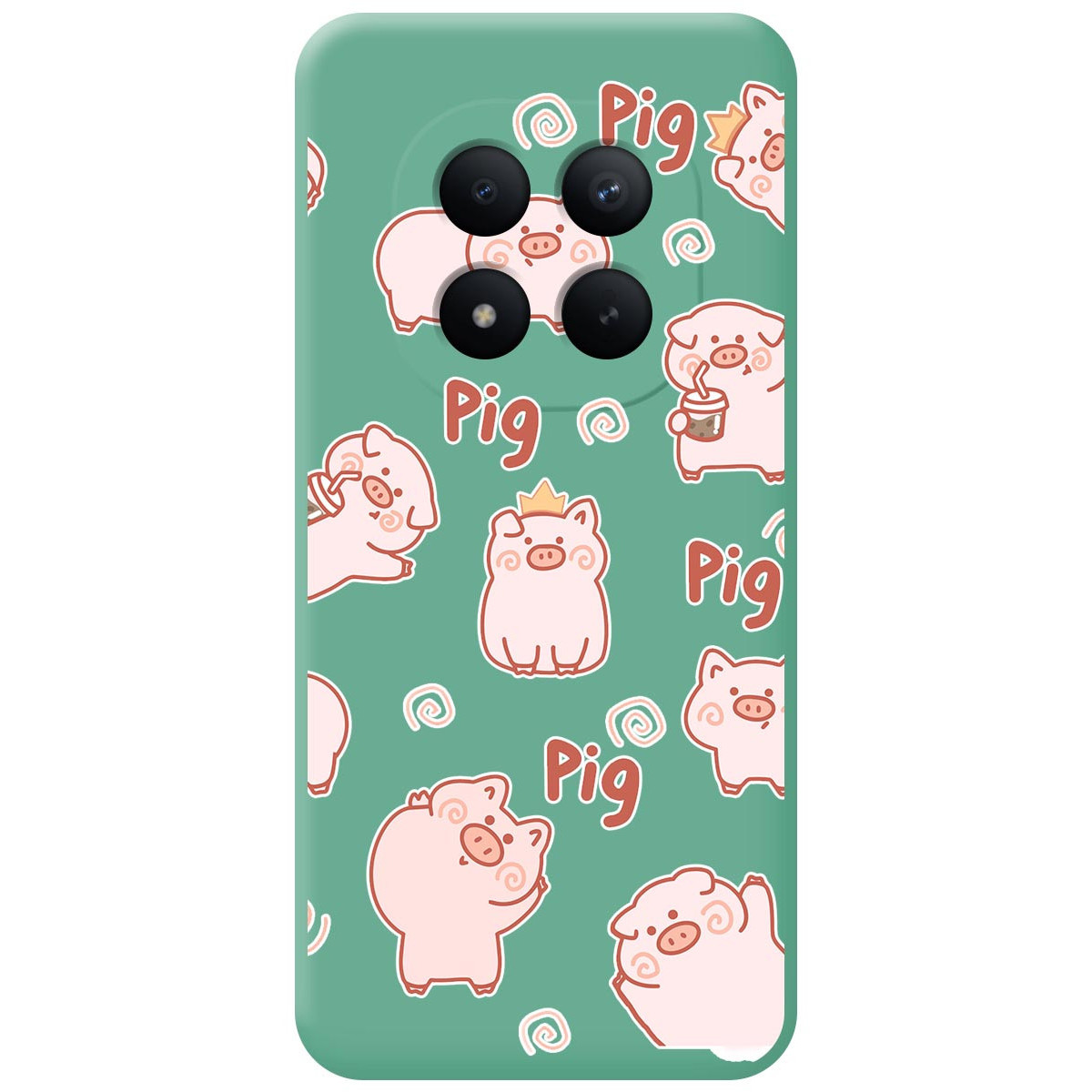 Funda Silicona Líquida Verde para Xiaomi Redmi...