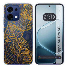 Funda Silicona Transparente para Oppo A6 Pro 5G diseño...